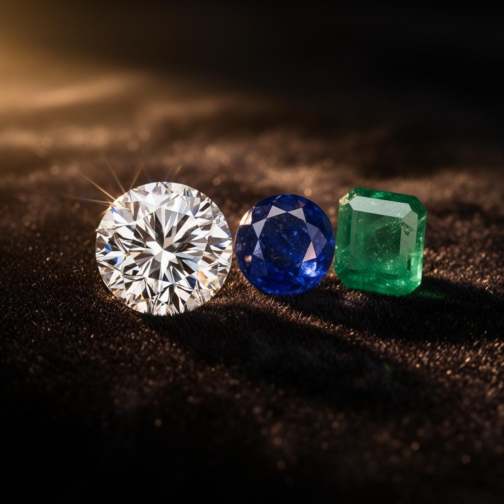 Diamanten und Farbedelsteine als physische Sachwerte